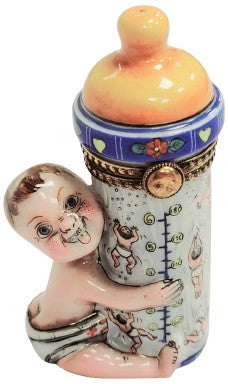 Baby Bottle Limoges Box for New Parents, view 3