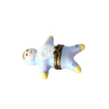 Baby Boy Figurine Very Limoges Box Figurine Newborn Gift, a hand-painted Limoges porcelain gift