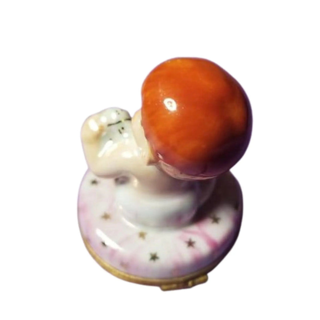 Year 2000 Baby Girl Limoges Box Figurine, view 5