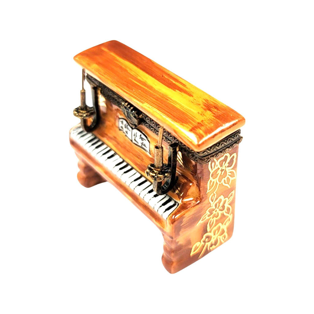 Piano Ballerina Candles Limoges Box Figurine Keepsake, view 6