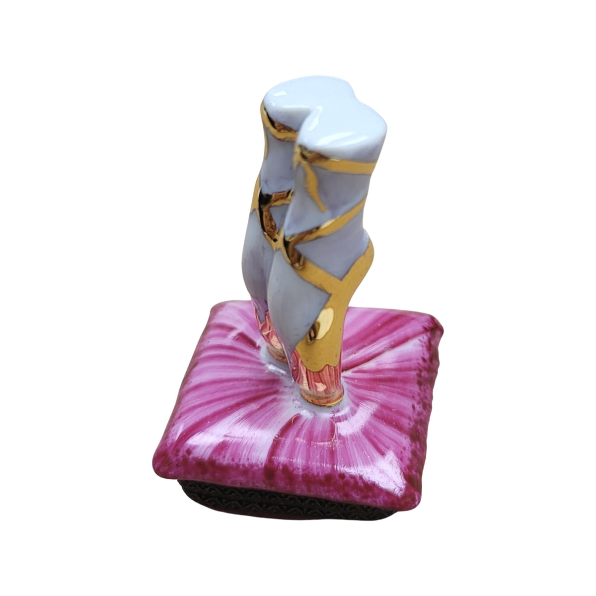 Ballerina Slippers Limoges Box for Dance Enthusiasts, view 4