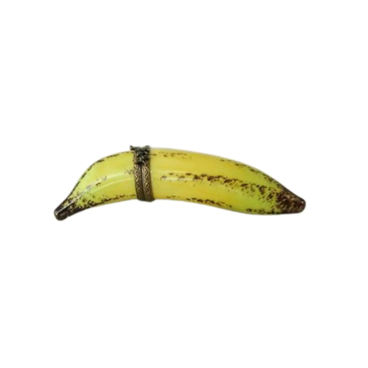 Banana Retired Porcelain Limoges Porcelain Art Object, a hand-painted Limoges porcelain gift