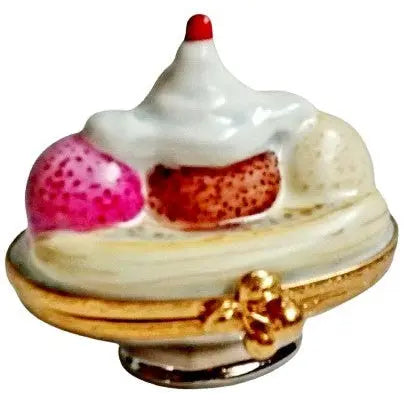 Banana Split by Artoria, an authentic French Limoges box from Limoges Boutique