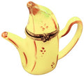 Banana Teapot Limoges Box Figurine, a hand-painted Limoges porcelain gift
