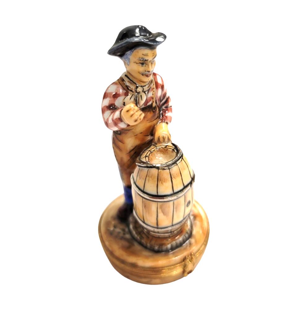 Barrel Maker Limoges Box for Collectors, view 3