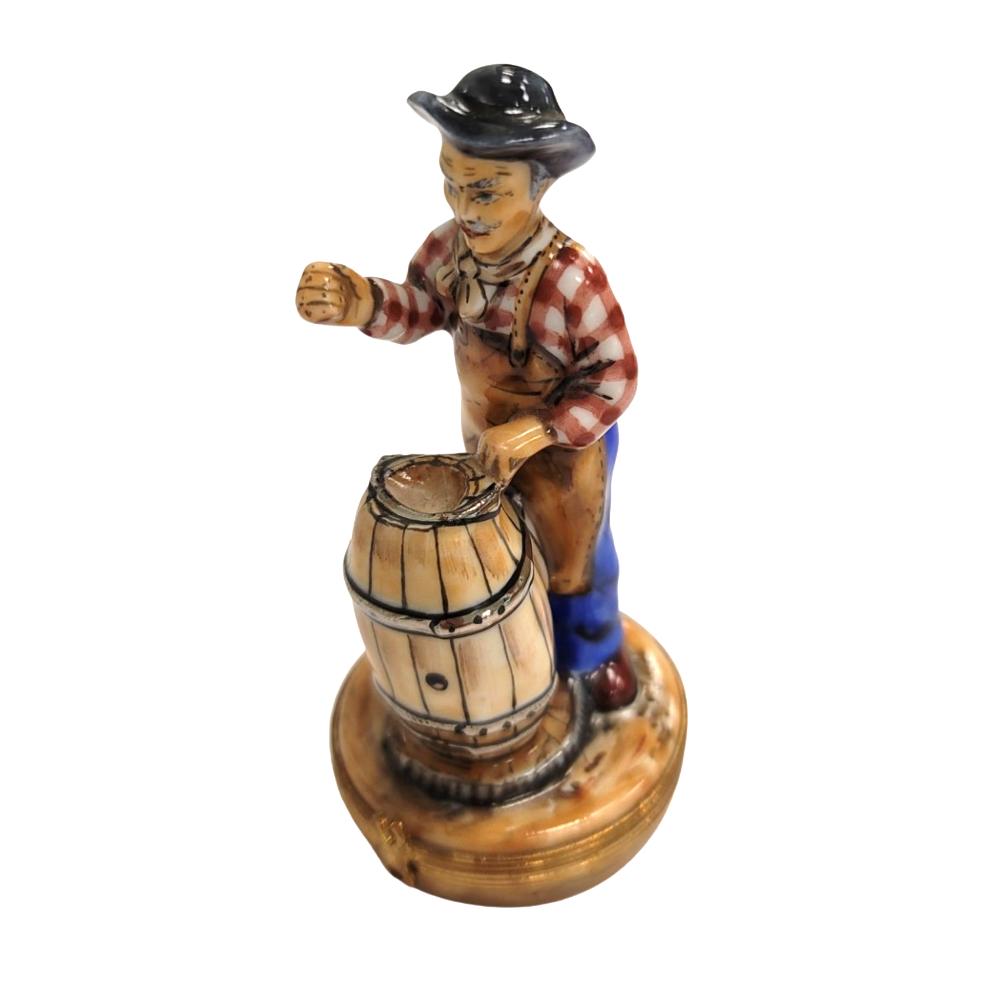 Barrel Maker Limoges Box for Collectors, view 6