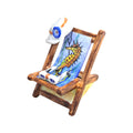 Beach Chair Seahorse Limoges Box Figurine Limoges, a hand-painted Limoges porcelain gift