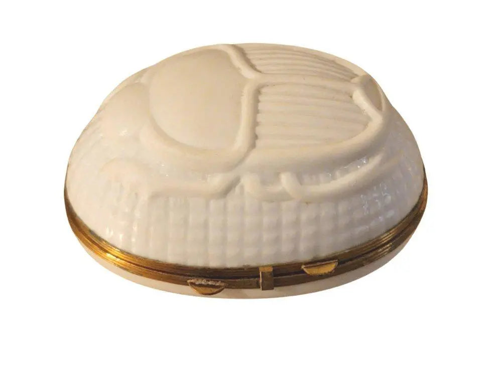 Limoges Boutique presents the Beatle Bug Chamart, a genuine Limoges box painted by hand in France