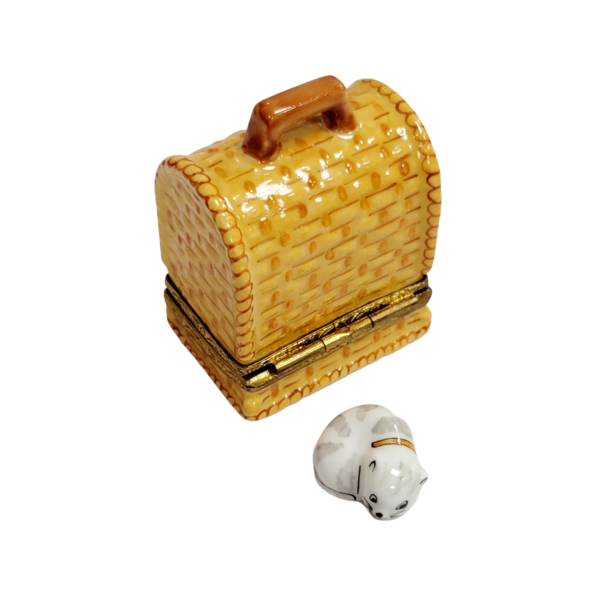 Black Cat Carrier Figurine for Cat Lovers, view 3