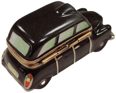 Black Taxi Limoges Box Figurine for Urban Collectors, view 3
