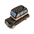 Black Taxi Figurine Limoges Box, a hand-painted Limoges porcelain gift