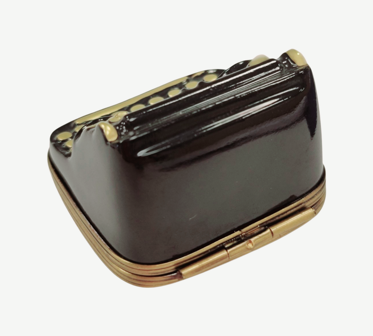 Black Typewriter Limoges Box for Collectors, view 6