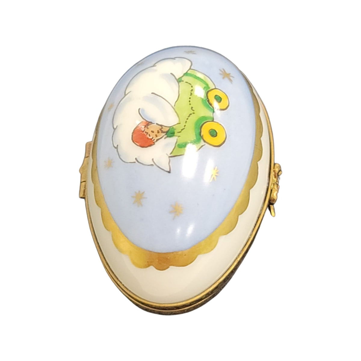 Blue Baby Egg Limoges box, an heirloom-quality piece for collectors