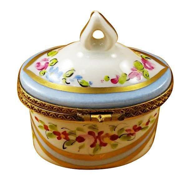 Blue Crown Top Limoges Box for Collectors, view 2