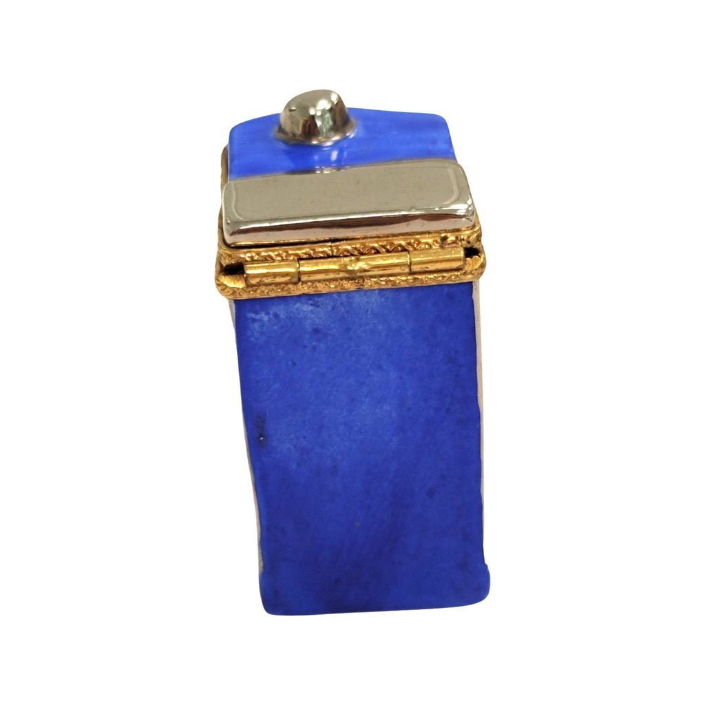 Blue Coffee Espresso Machine Limoges Box for Coffee Lovers, view 3
