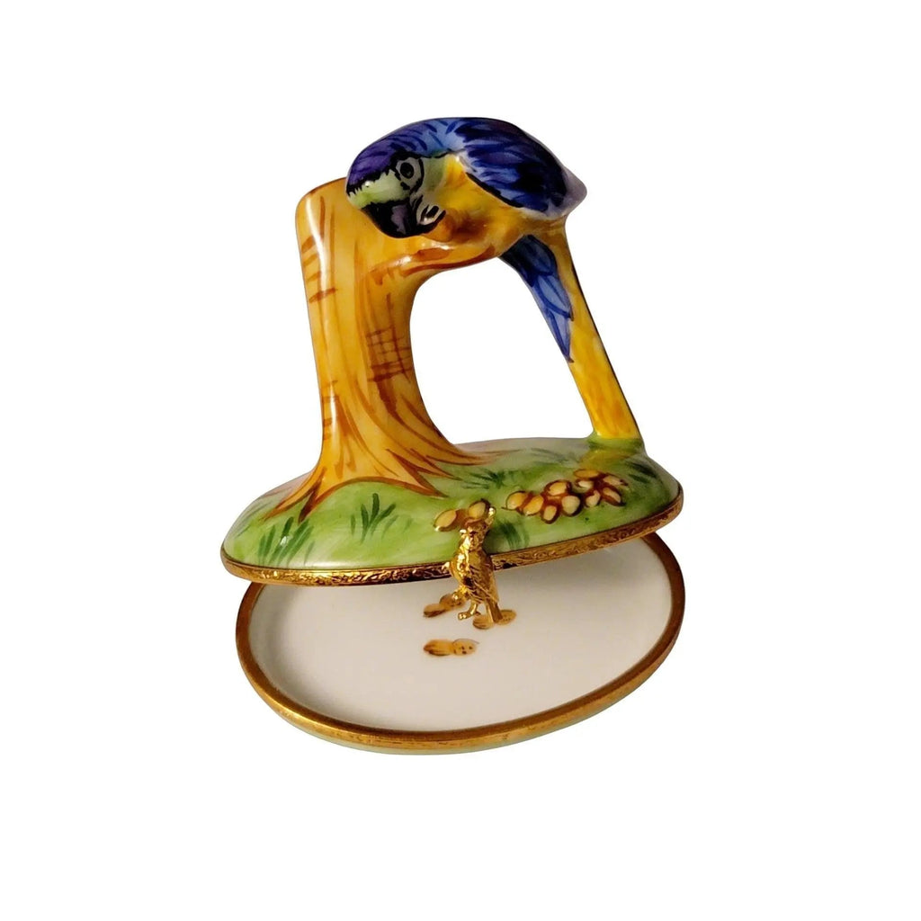 Blue Maccaw Limoges Box for Bird Lovers, view 2