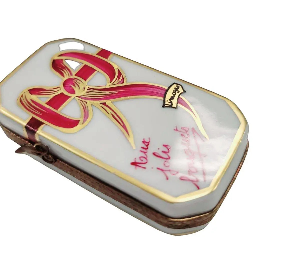 Treasured French collectible: Bouquet of Flowers Limoges box, painted by hand