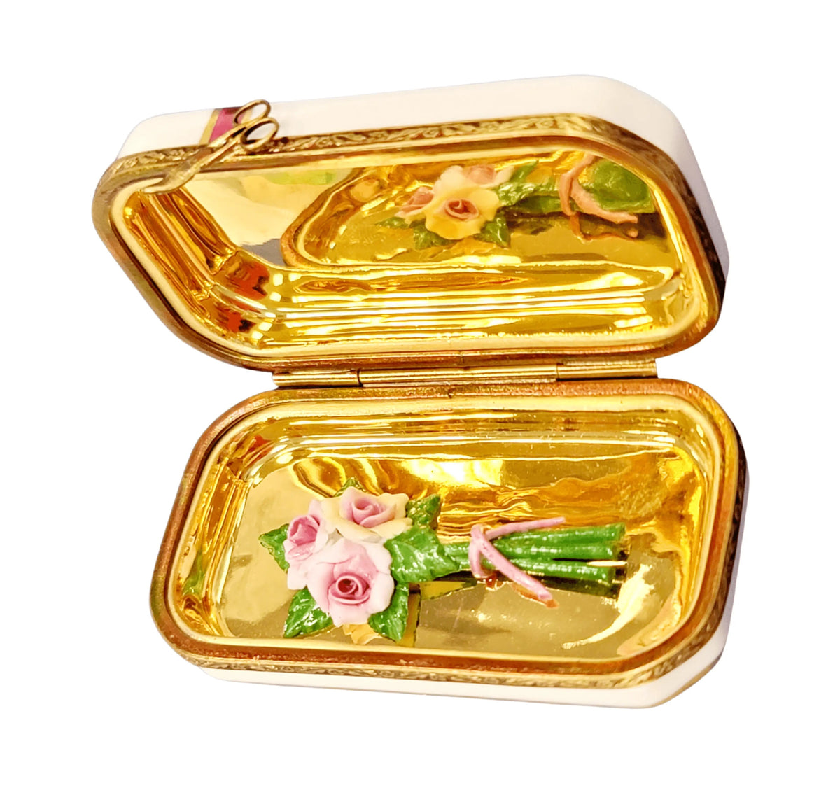 Bouquet of Flowers Limoges Box for Elegant Gifts, view 7