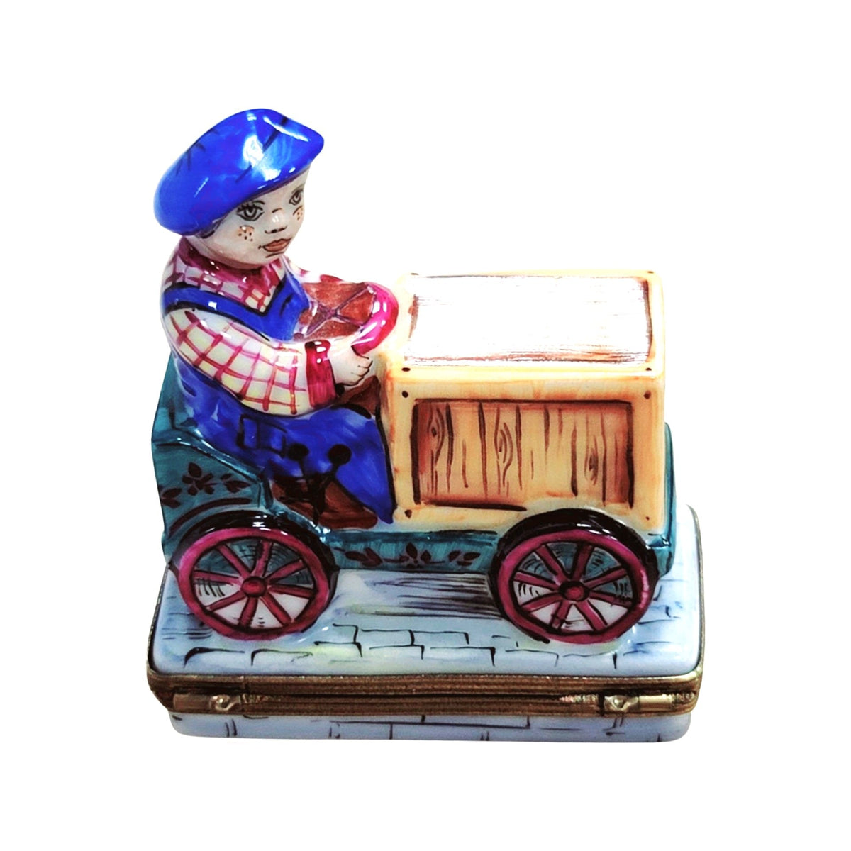 Boy on Cart Bike Limoges for Kids, view 3