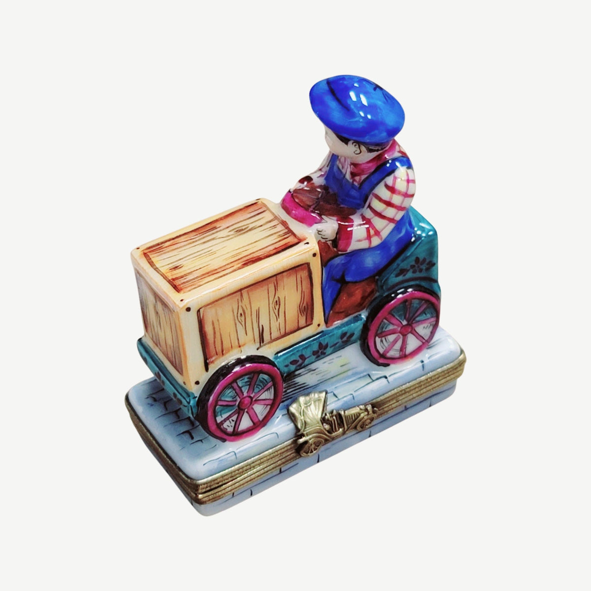 Boy on Cart Bike Limoges for Kids, view 4