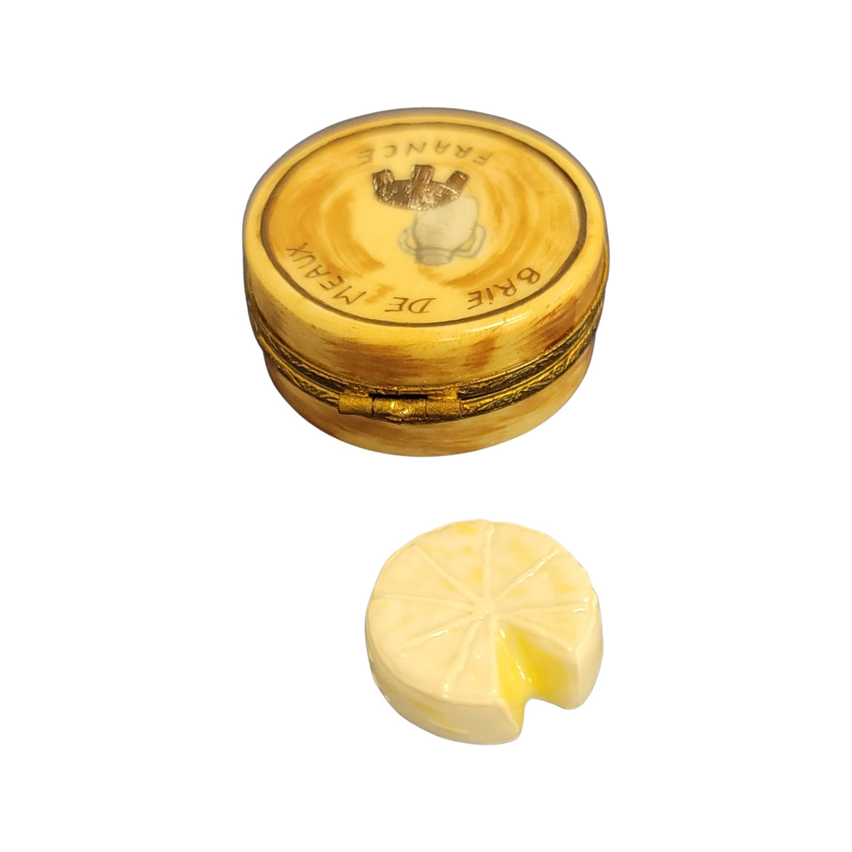 Brie Cheese Limoges Box for Cheese Lovers, view 3