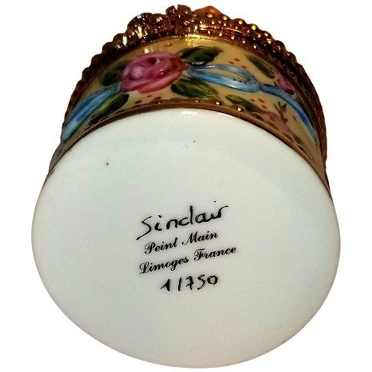 Brown Baby Shoes No. 1 of 750 Limoges box painted by hand in Limoges, France, a gift to treasure