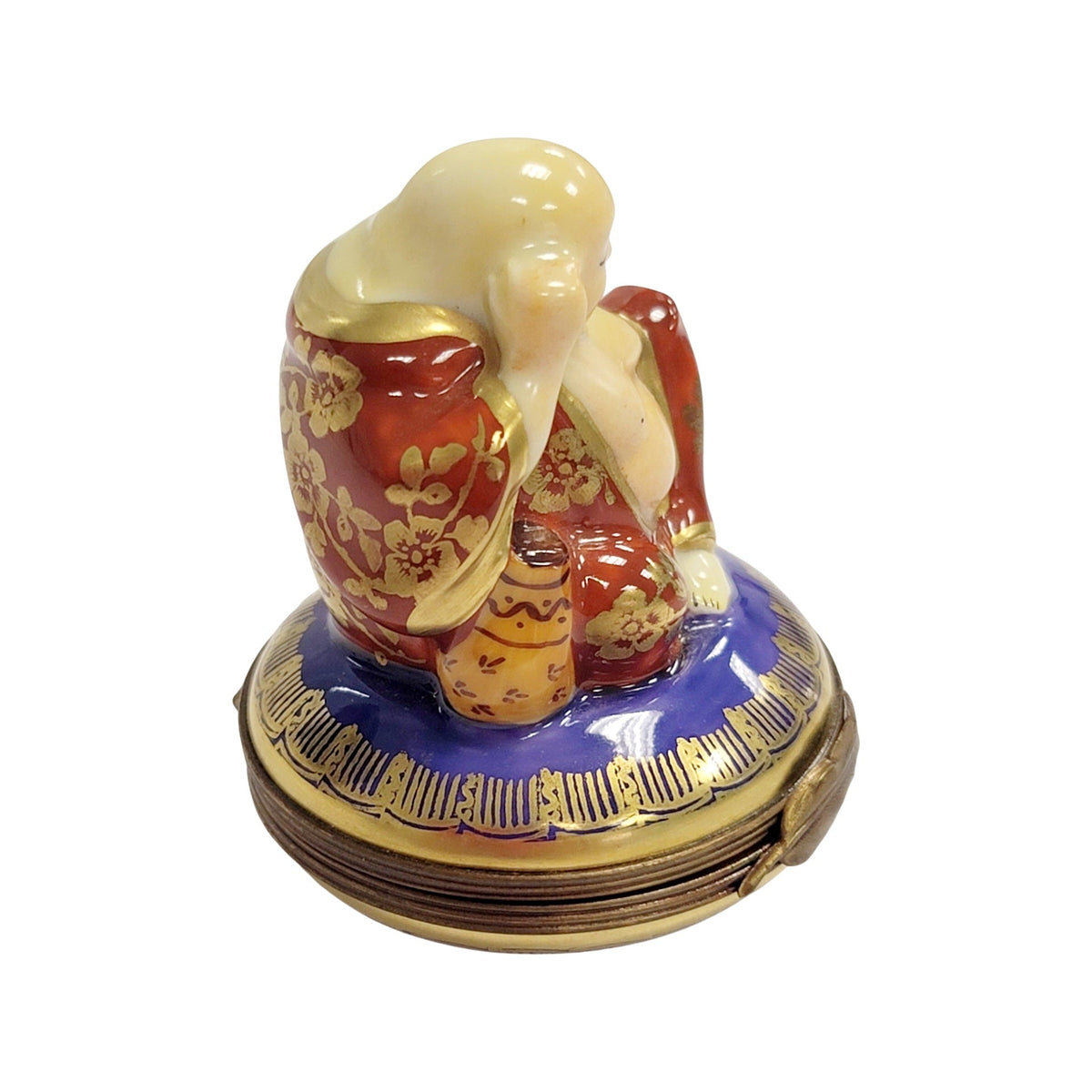 Buddha Red PV Limoges Box for Collectors, view 4