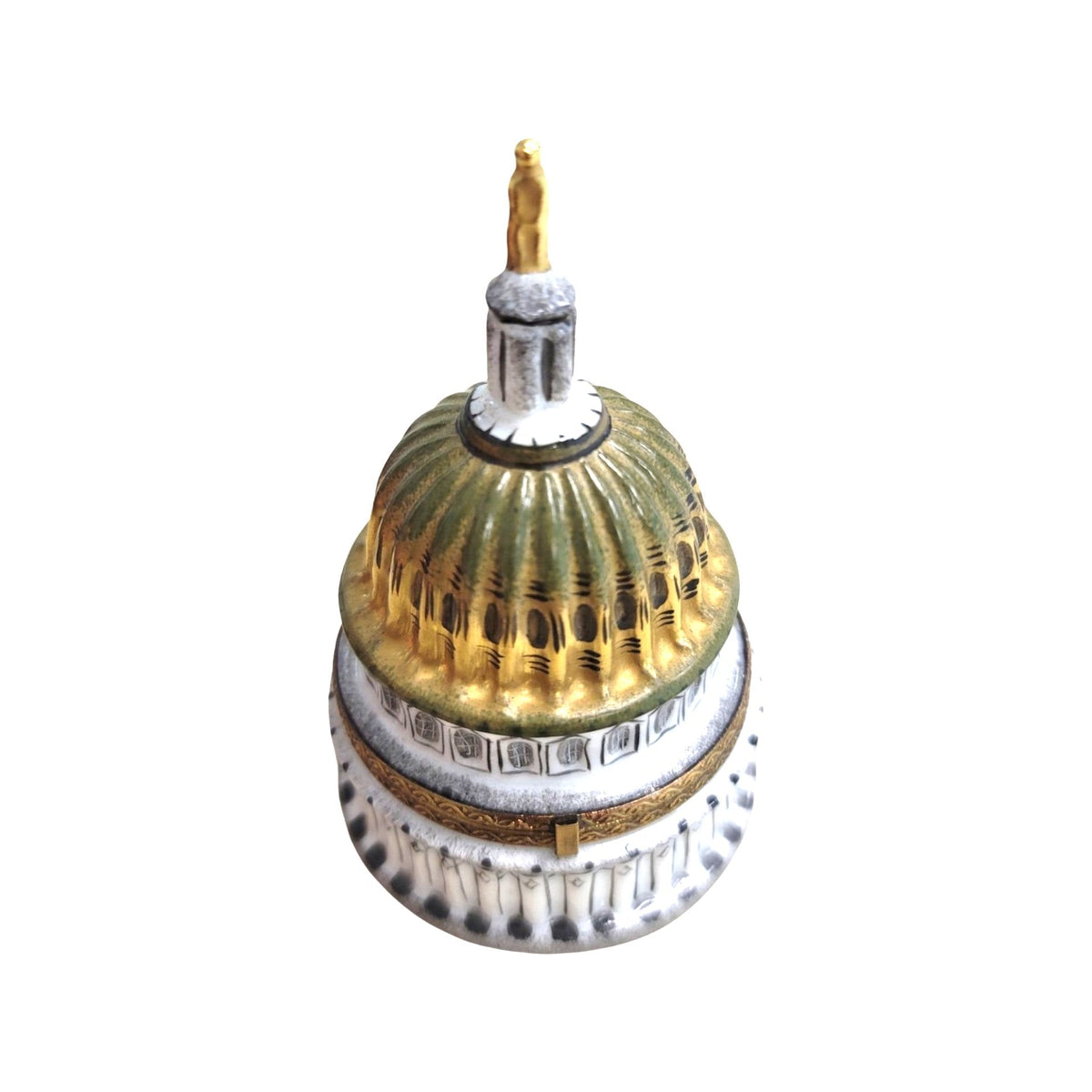 Capitol Dome Limoges Box Figurine Collectors' Gift, a hand-painted Limoges porcelain gift