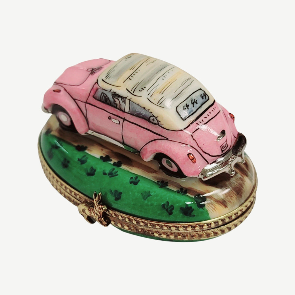 Love Car Hippie Limoges Box Figurine, view 5