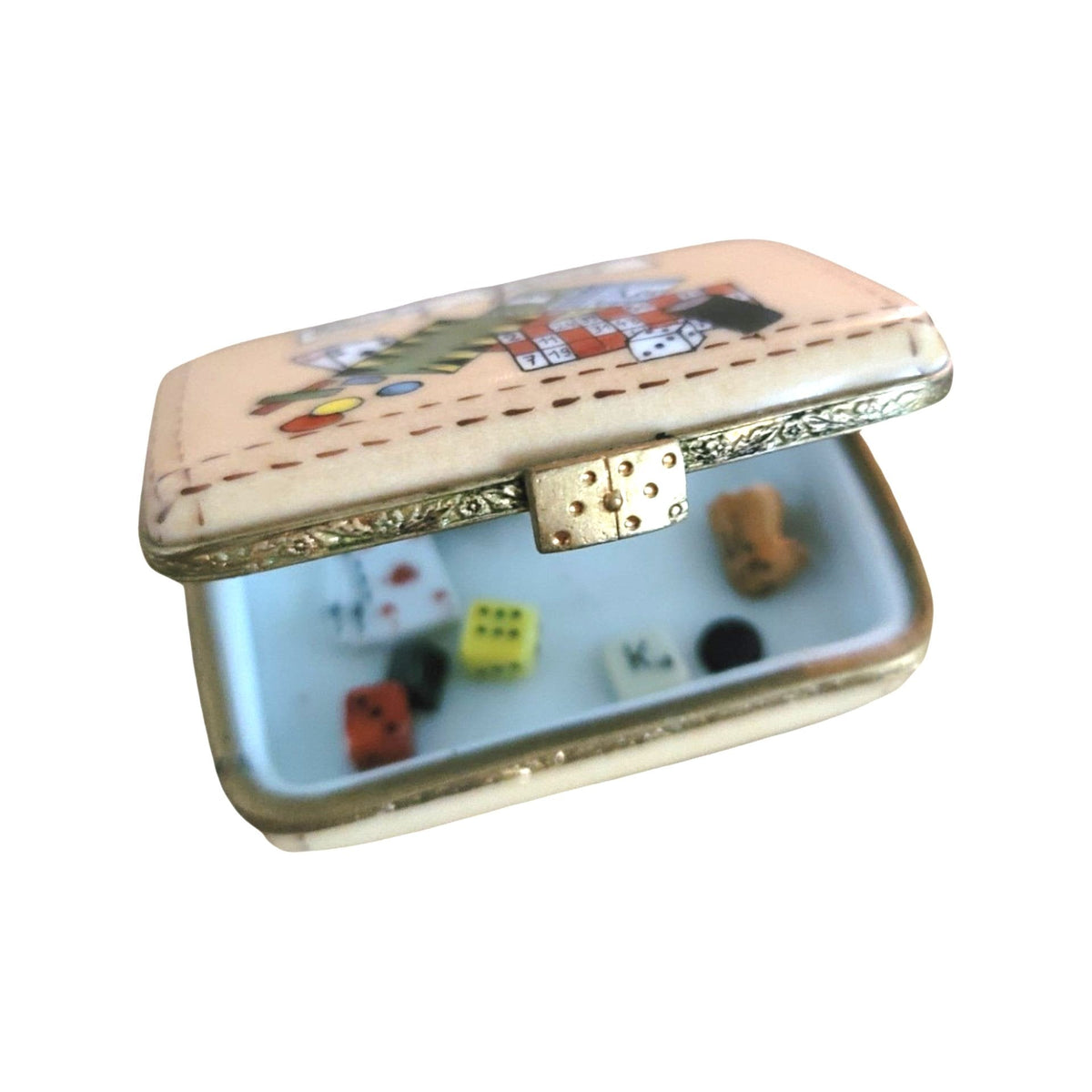 Card Games Suitcase Limoges Box, view 2