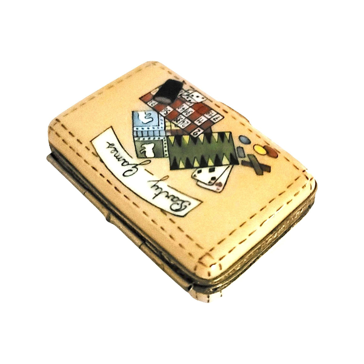 Card Games Suitcase Limoges Box, view 3