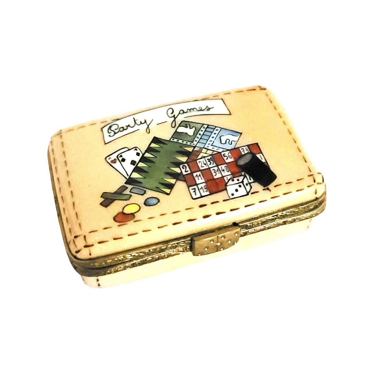 Card Games Suitcase Limoges Box, view 5