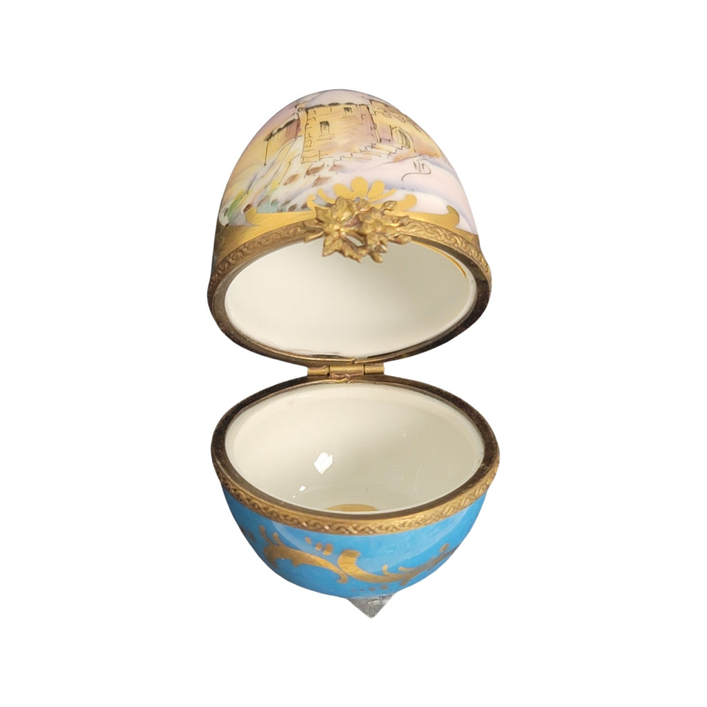 Castle Egg Limoges Box for Collectors, view 2