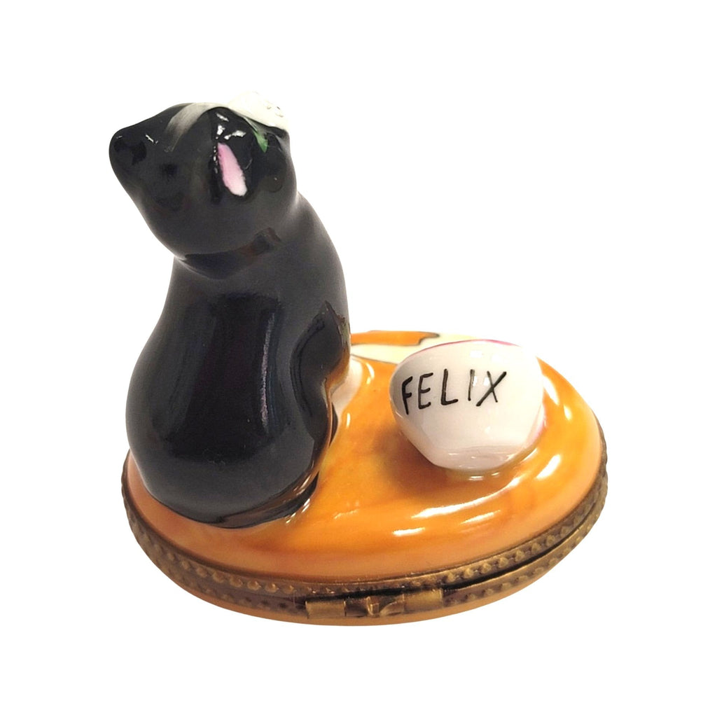 Cat Spilt Milk Limoges Box Figurine, view 6