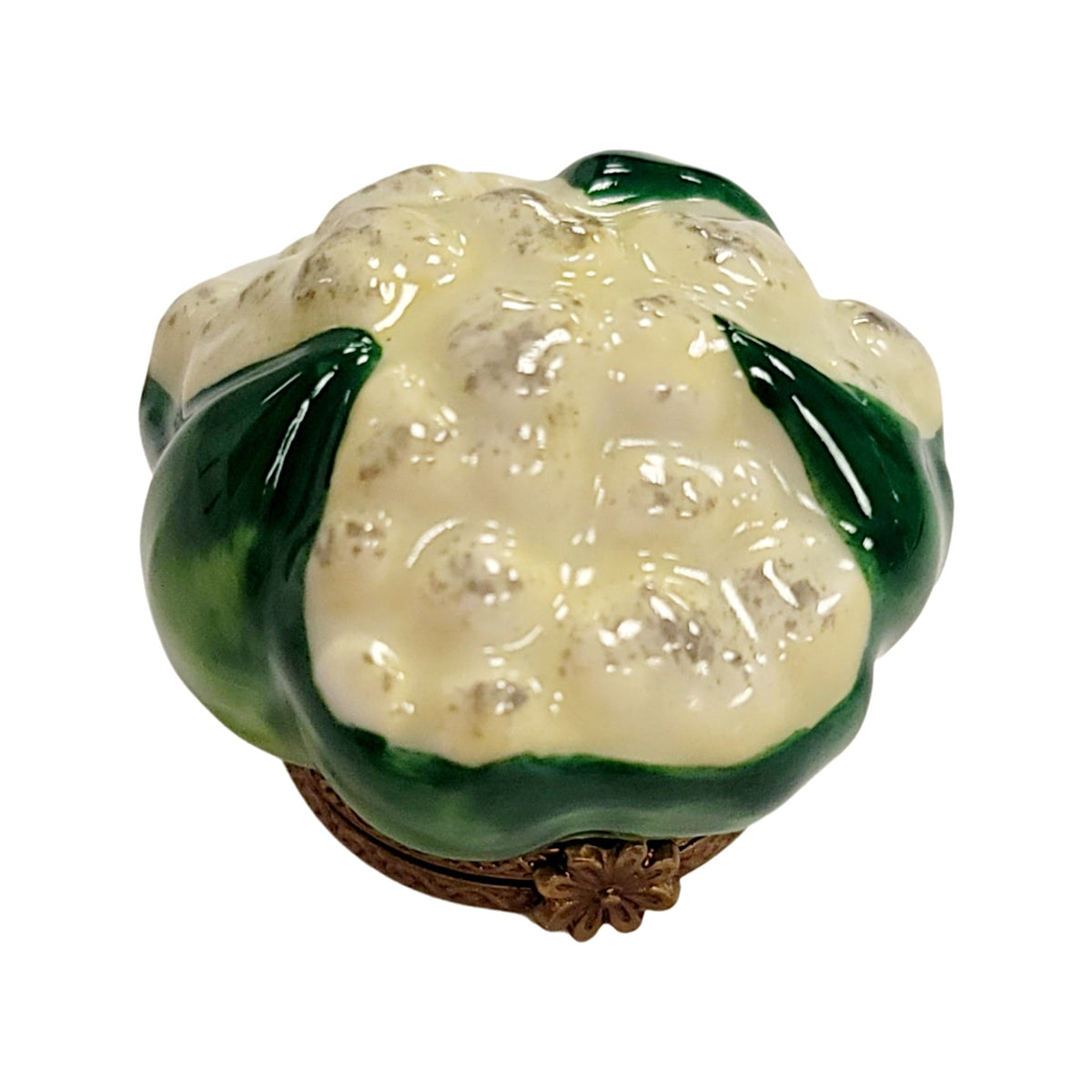 Cauliflower Porcelain Limoges Box for Nature Lovers, view 4