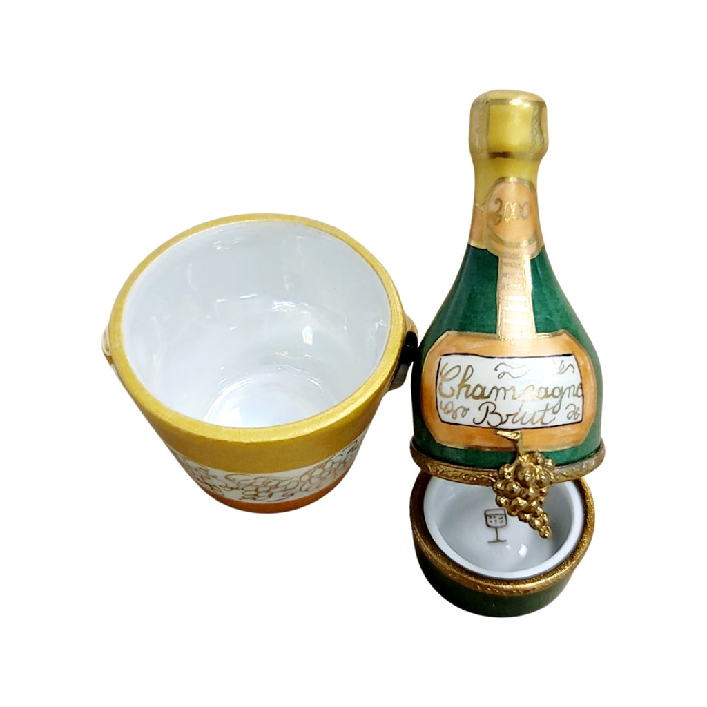 Champagne in Bucket Limoges Box, view 2