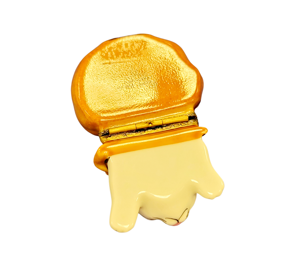 Gift idea for someone who loves France: Cat in Bag Limoges box