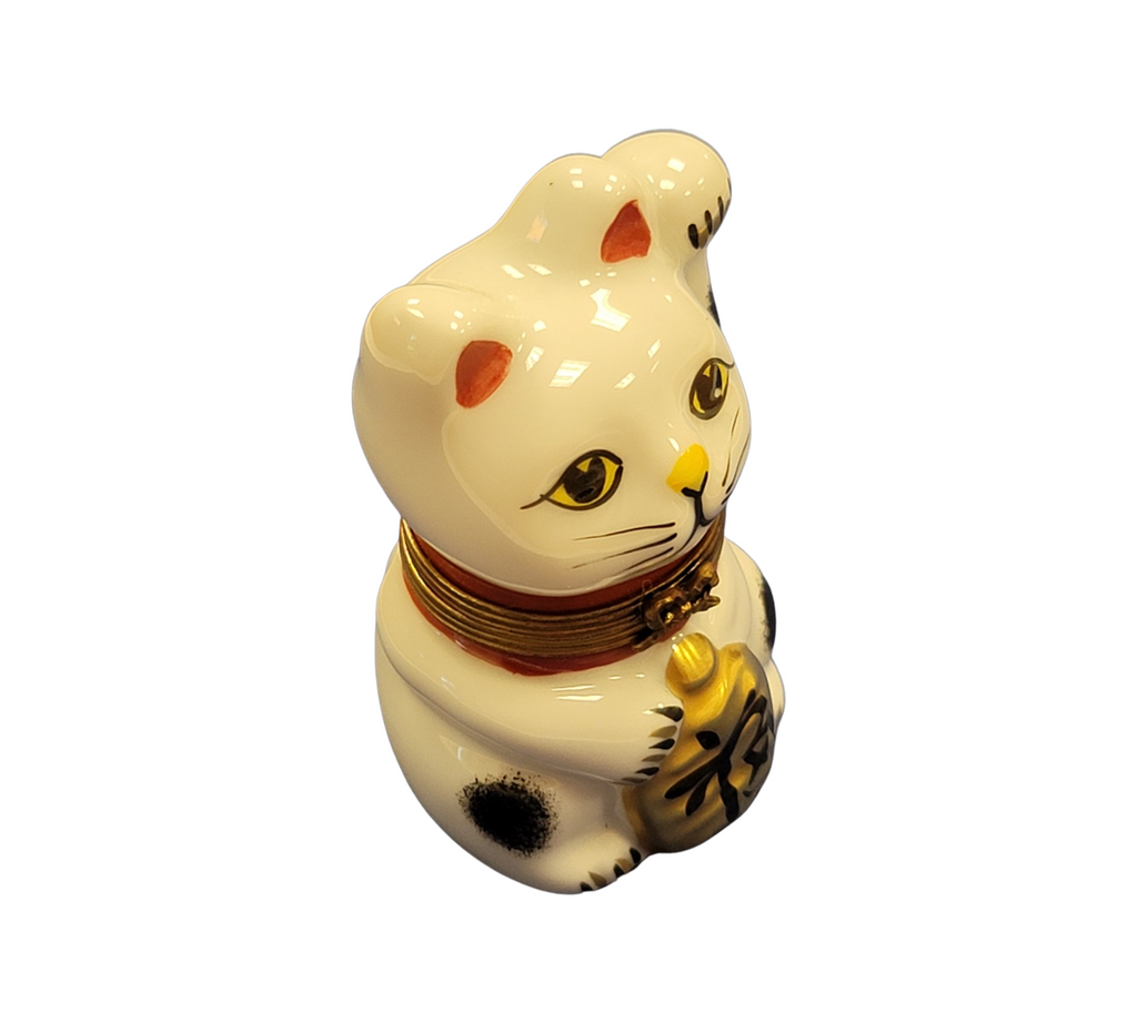 Gift idea for someone who loves France: Happy China Cat Limoges box