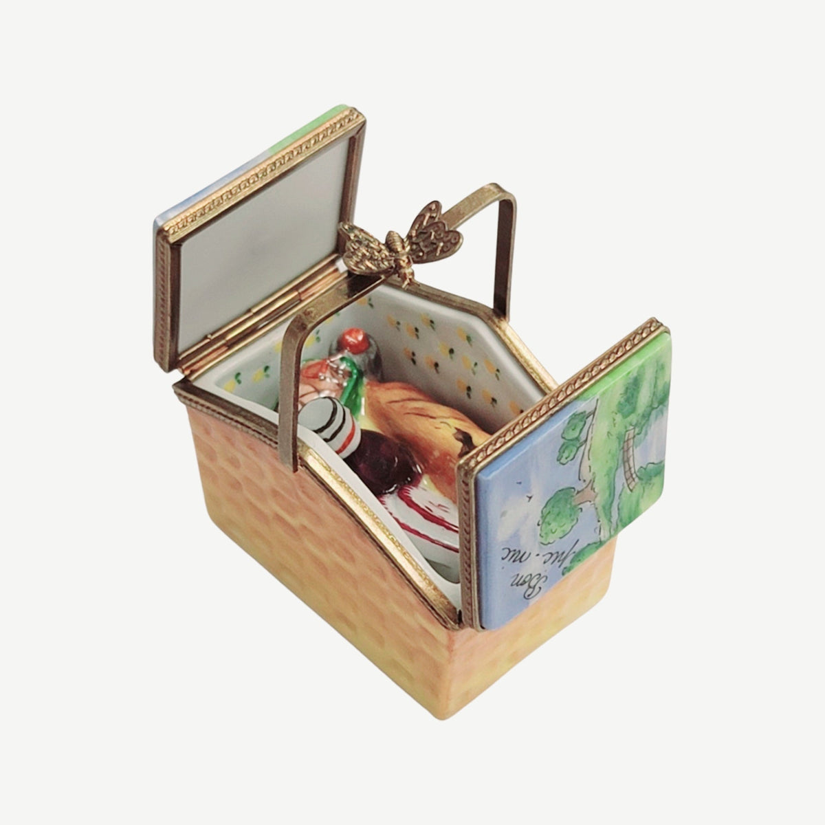 Picnic Basket Removable Pieces Box for Outdoor Enthusiasts, view 2