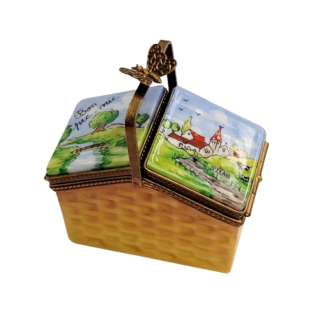 Picnic Basket Removable Pieces Box for Outdoor Enthusiasts, view 6