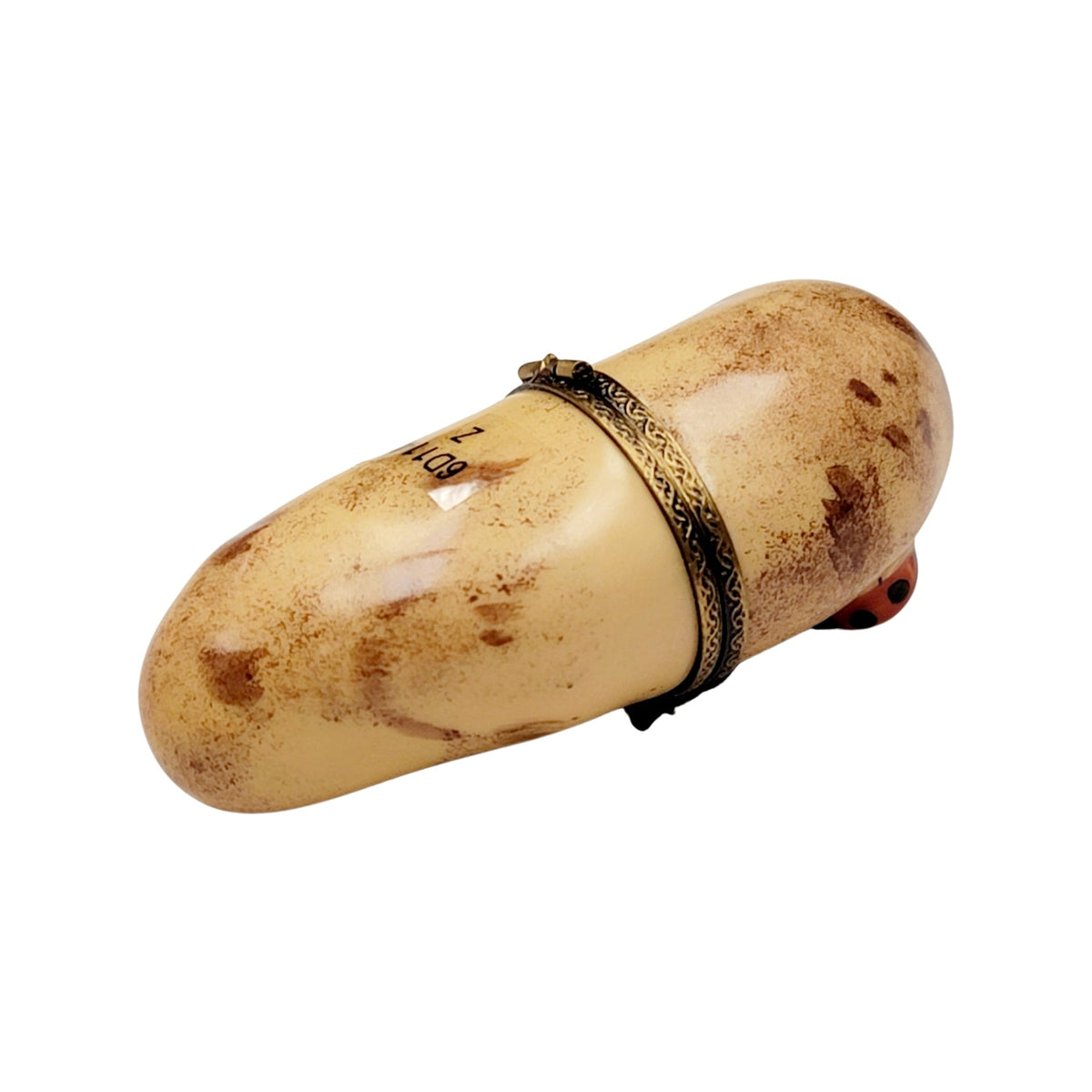 Potato w Lady Bug Limoges Box, view 2