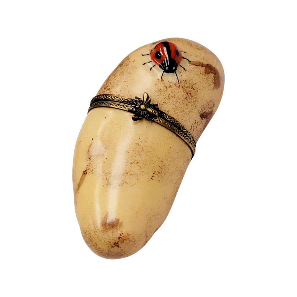 Potato w Lady Bug Limoges Box, view 5