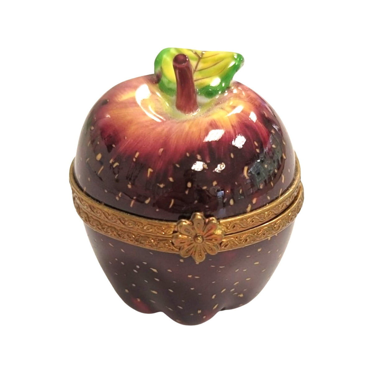 The Red Apple, a Limoges keepsake with true French charm