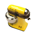 Yellow Mixer Limoges Box Keepsake Gift for Collectors, a hand-painted Limoges porcelain gift