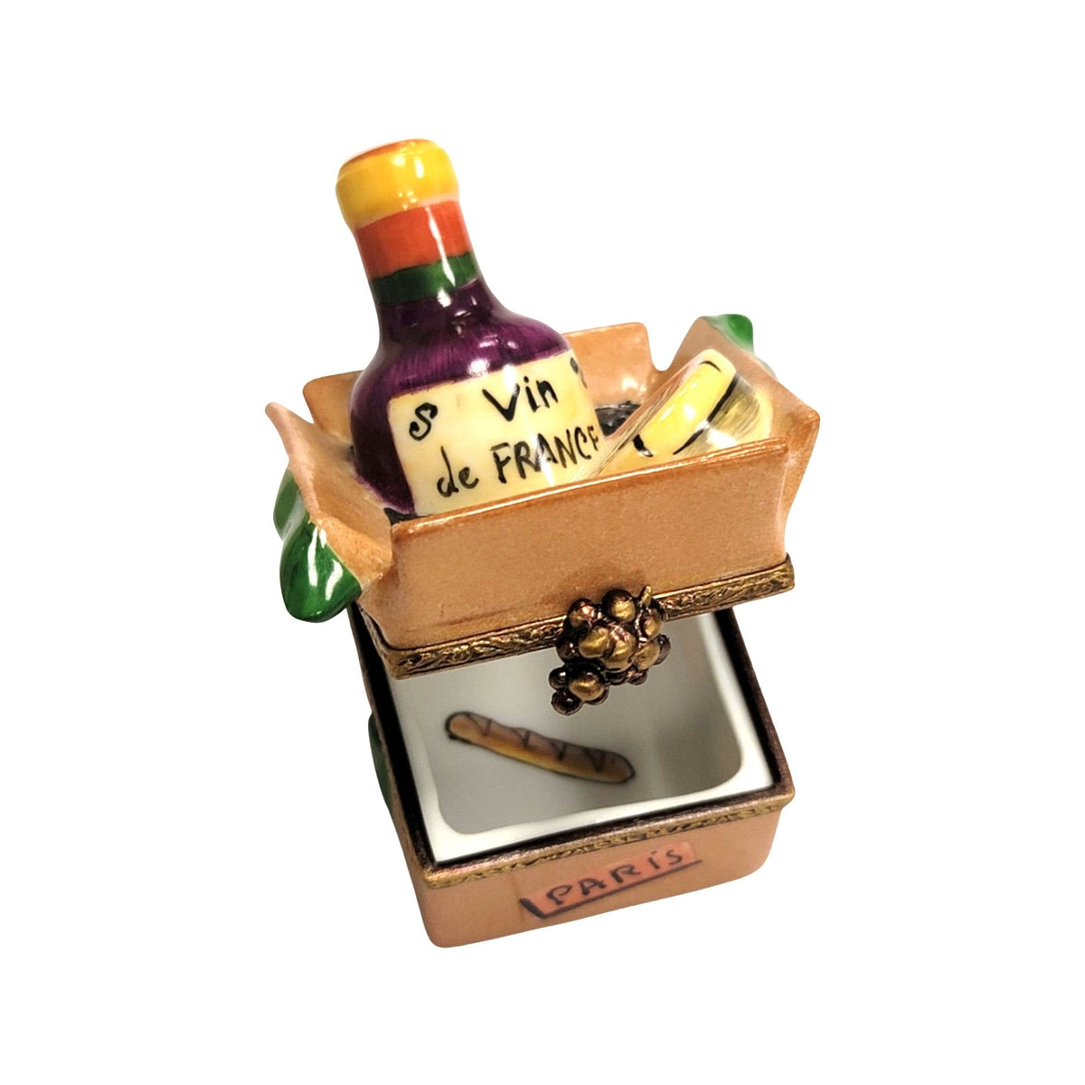 Cheese Wine Gift Basket Parcel, view 2
