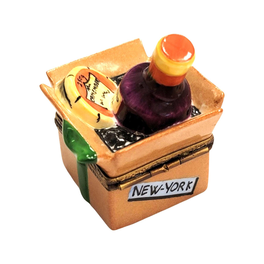 Cheese Wine Gift Basket Parcel, view 3
