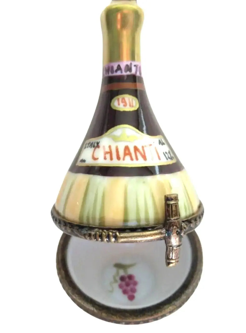 Chianti Wine Italy Limoges Box Figurine, view 2
