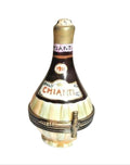 Chianti Wine Italy Limoges Box Figurine, a hand-painted Limoges porcelain gift