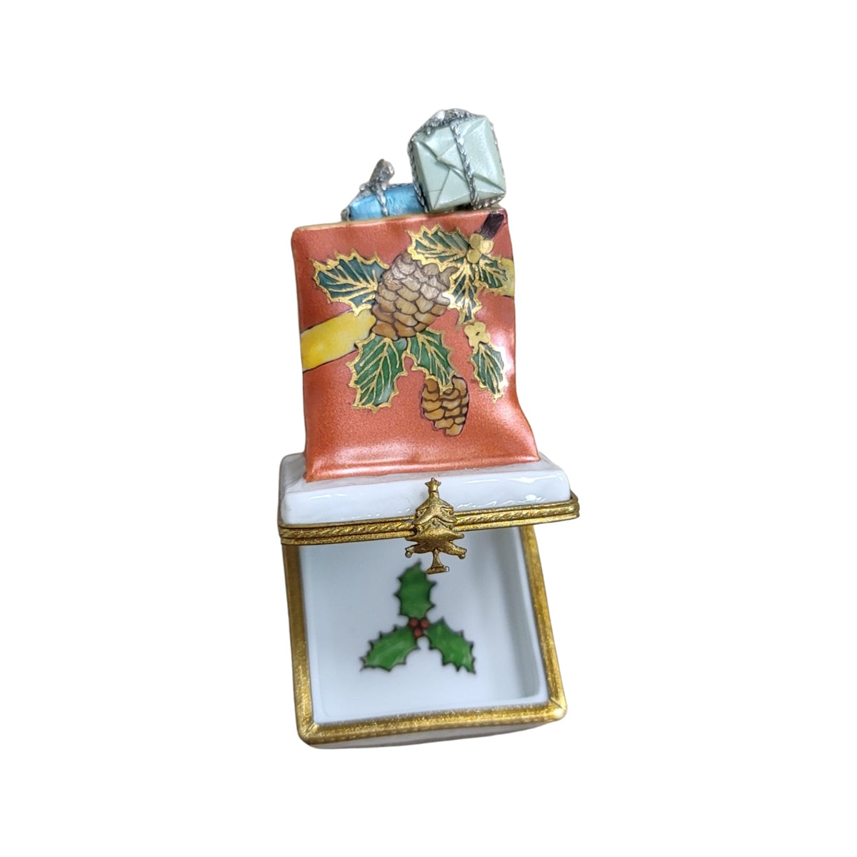 Christmas Bag of Gifts Limoges Box, view 2