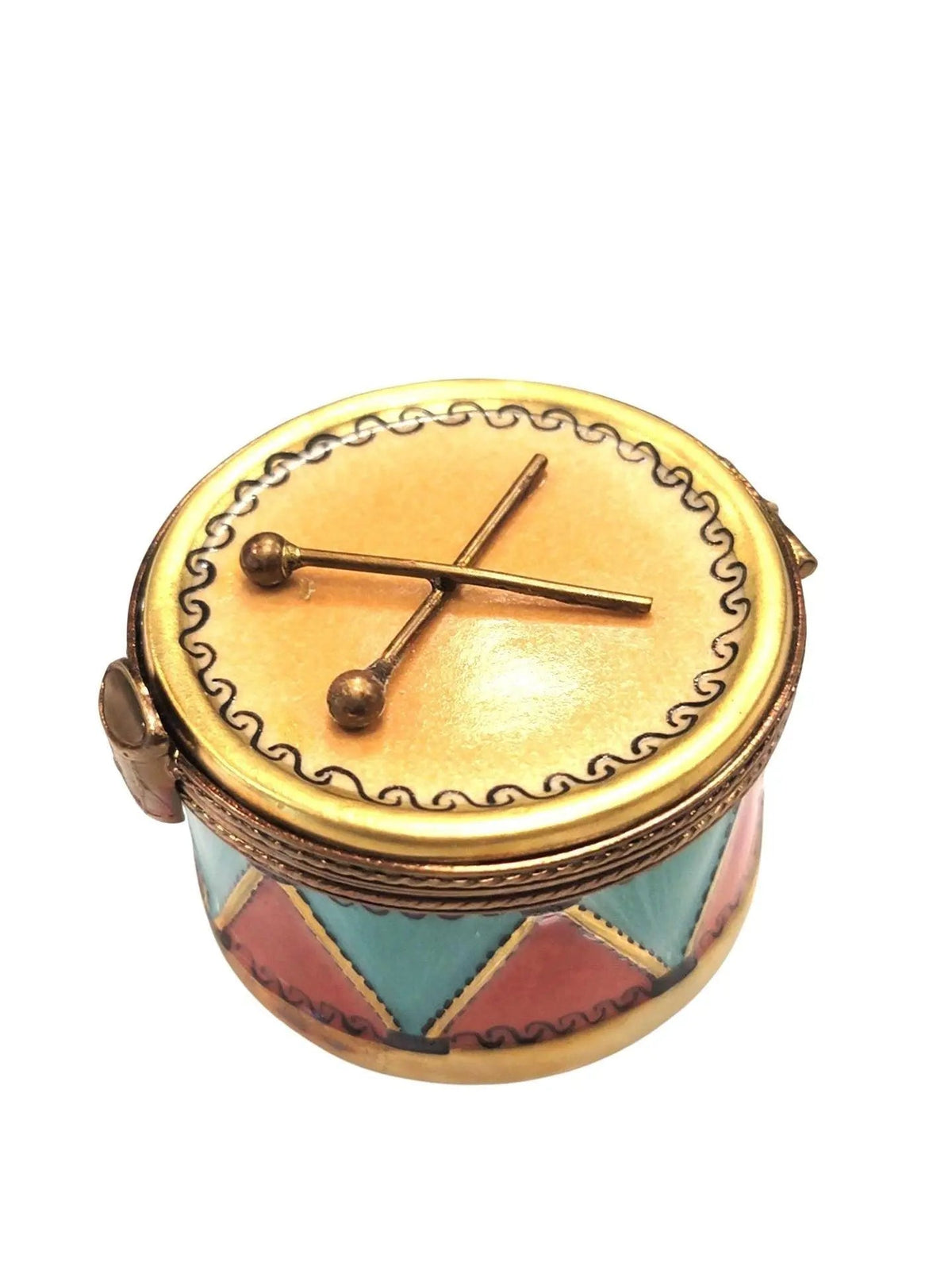 A thoughtful gift for Francophiles: the Christmas Drum in 90s Limoges box